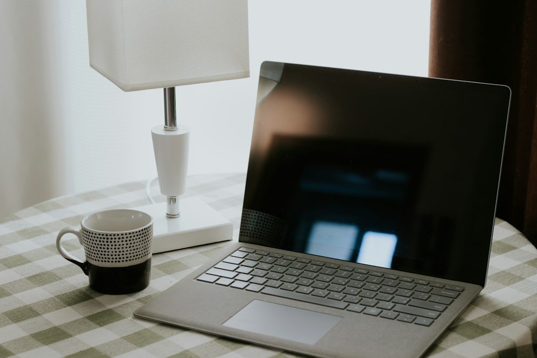 Laptop workspace for summarizing OneDrive files with Copilot