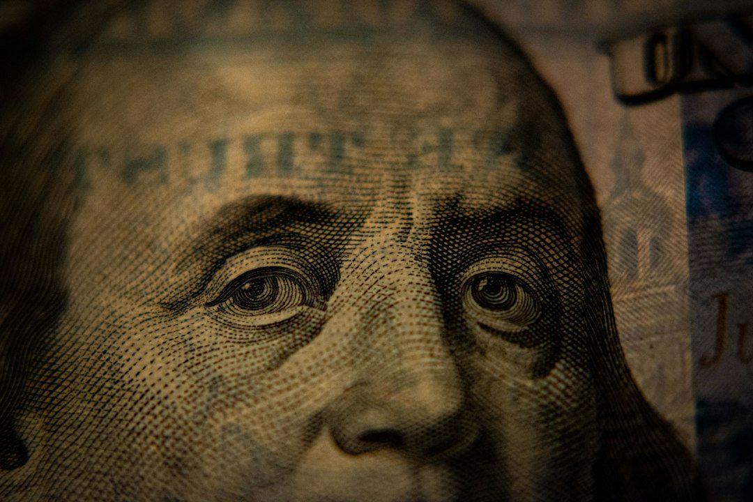Close-up of a US dollar banknote, illustrating the reference currency for dollar-pegged stablecoins